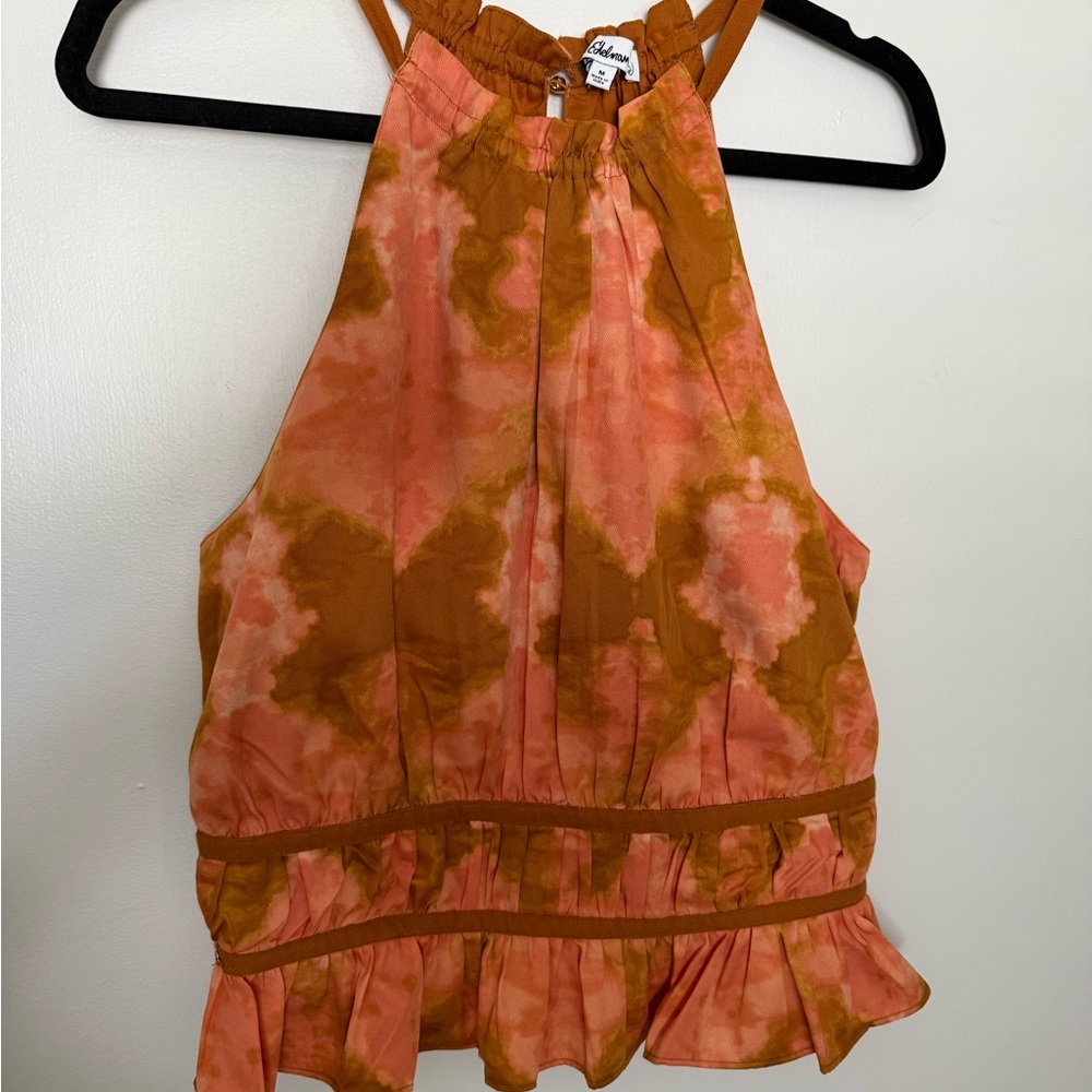 Sam Edelman Felicia Woven Halter Neck Top